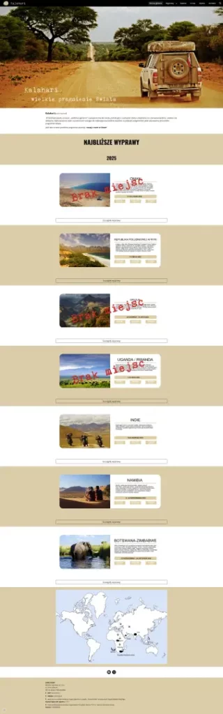 SP-Media Tworzenie stron www case study kalahari