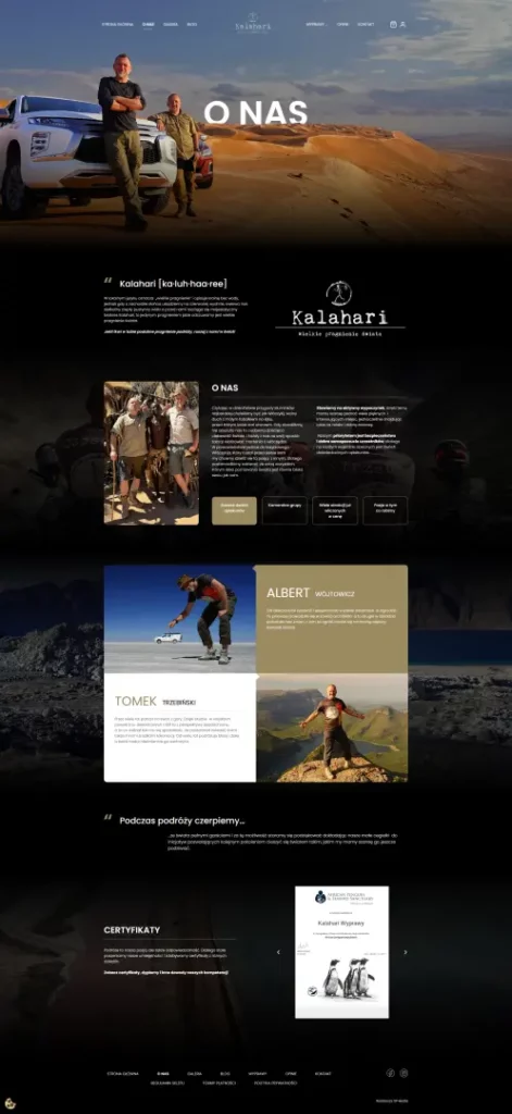 SP-Media Tworzenie stron www case study kalahari