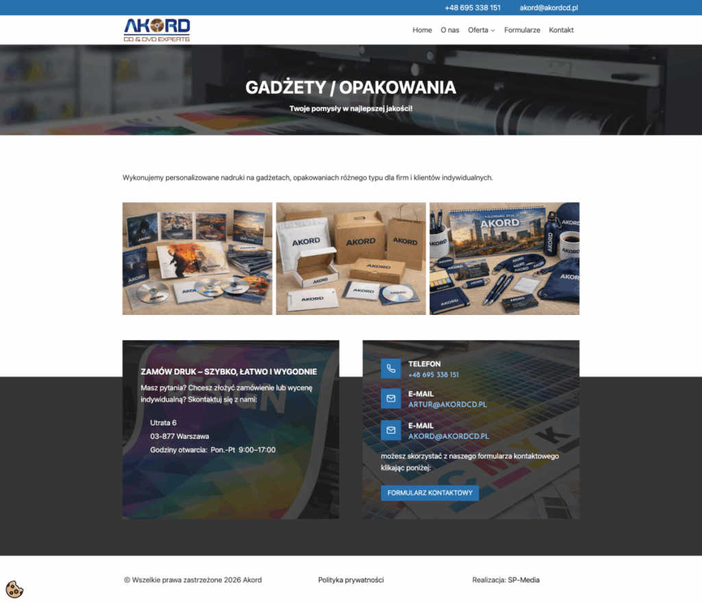 SP-Media Tworzenie stron www