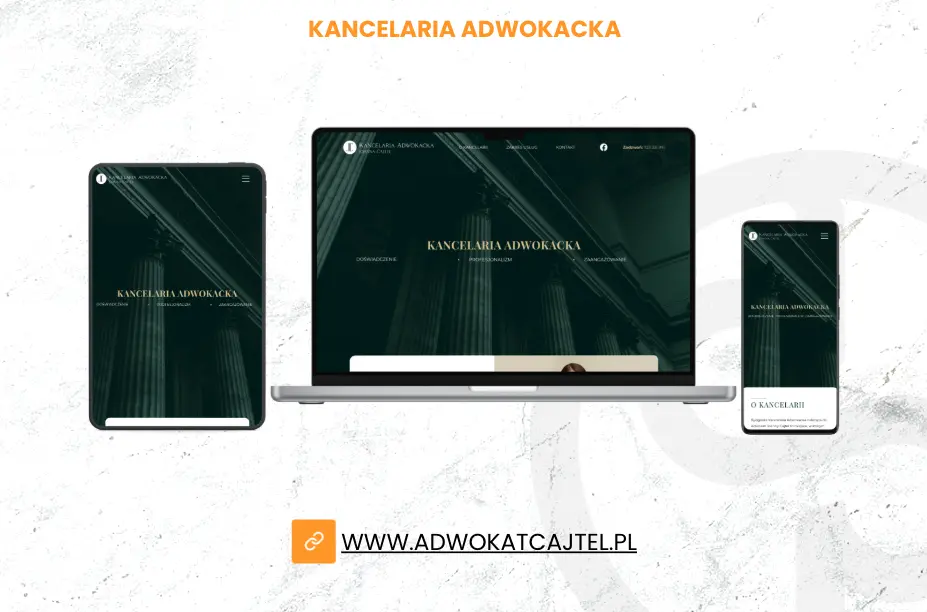 SP-Media Tworzenie stron www Adwokat Cajtel realizacja