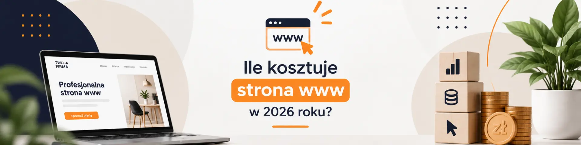 ile kosztuje strona internetowa w 2026 roku